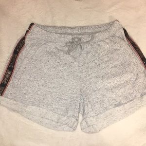 Victoria’s Secret Pink soft grey cotton shorts